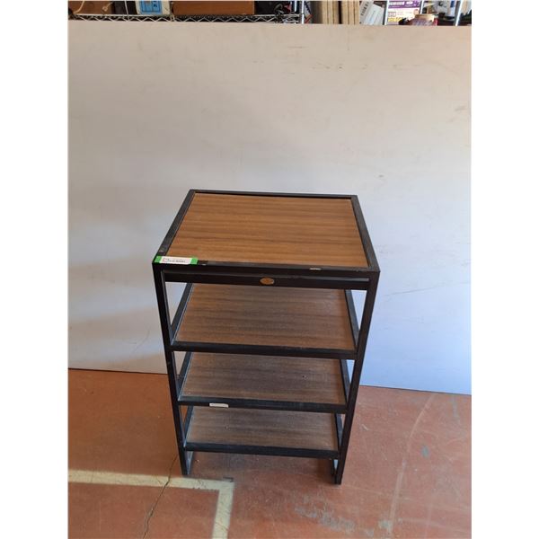 * Four Tiered Shelving Unit - 31" x 21" x 17" - CANNOT SHIP