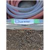 Image 1 : **(2) Hoses in Bucket: Approx 12ft of Red 1" Hose & Approx 4ft of Clear 1/2" Hose - CANNOT SHIP