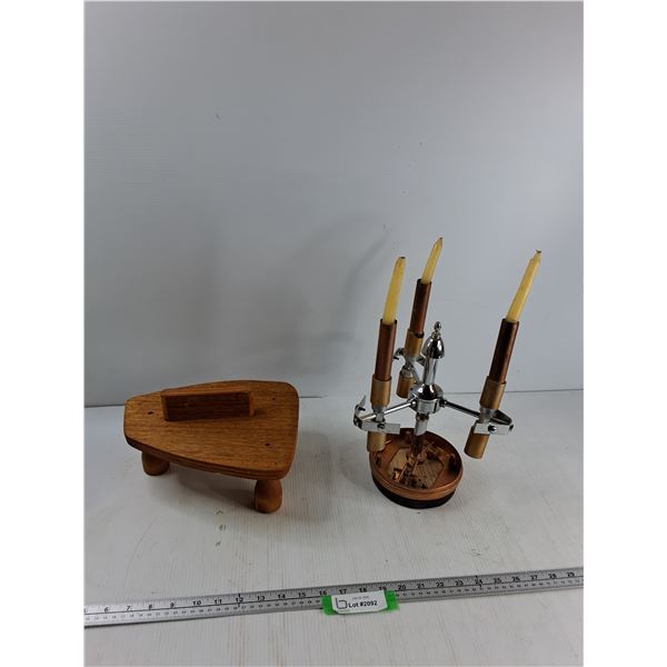 Candle Holder, Table Top Stand