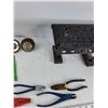 Image 4 : Tool Organizer,  Pliers, Chisel, Misc - As Is -  PICK UP