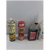 Image 2 : (2) Sonic 2-Cycle Oil, Sonic ATF Transmission Fluid, Enamel Rust Paint, Misc - CANNOT SHIP