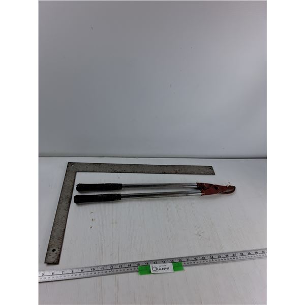 Carpenters Square, Pruning Shears - PICK UP