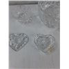 Image 7 : (2) Crystal Bowls, (2) Crystal Dishes, Crystal Ring Holder