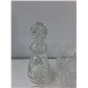 Image 2 : Crystal Wine Decanter, (2) Crystal Goblets, (5) Crystal Glasses, (5) Crystal Shot Glasses