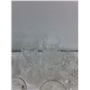 Image 5 : Crystal Wine Decanter, (2) Crystal Goblets, (5) Crystal Glasses, (5) Crystal Shot Glasses