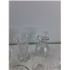 Image 4 : Crystal Glass, Crystal Salt & Pepper Shaker, Crystal dish, Misc