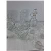 Image 5 : Crystal Glass, Crystal Salt & Pepper Shaker, Crystal dish, Misc