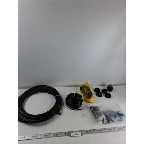 Air Compressor Hose, Strap And Hook, Hose, Misc - As Is