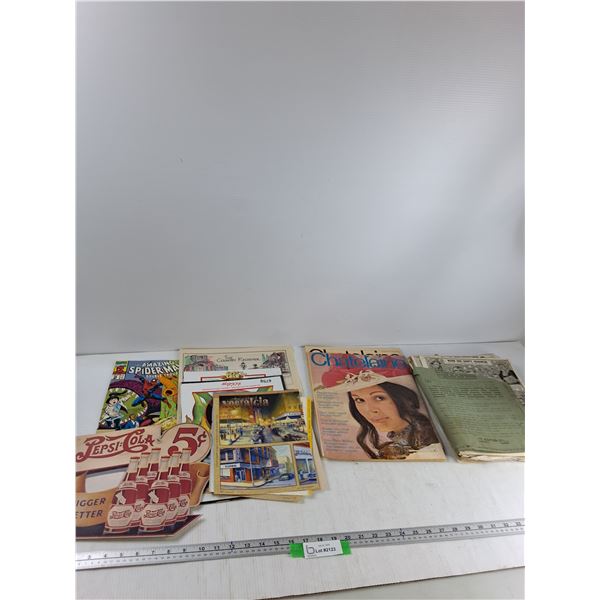 Assorted - (2) Chatelaine , The County Register, The Amazing Spiderman Double Trouble, Misc