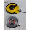 Image 3 : (2) Tape Measures, Plastic Container