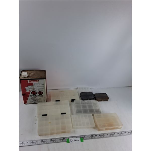 Coleman Camp Fuel, (9) Plastic Containers - CANNOT SHIP