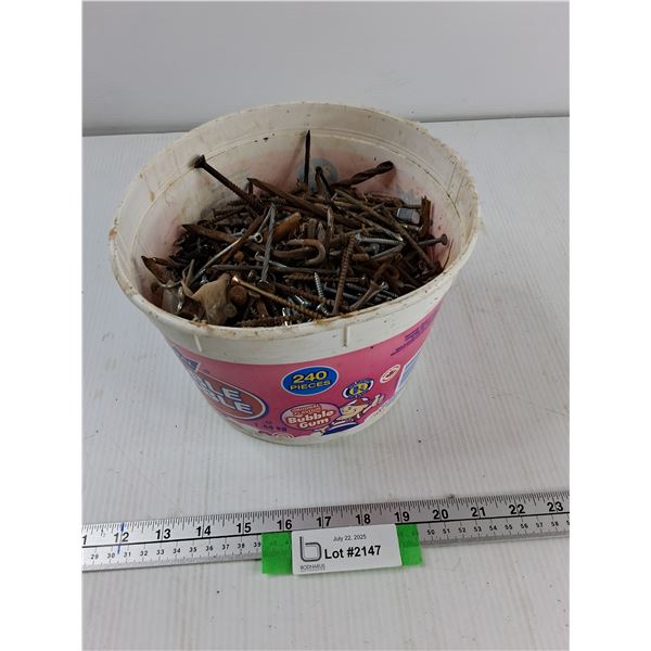 Assorted - Nails, Screws, Nuts - PICK UP