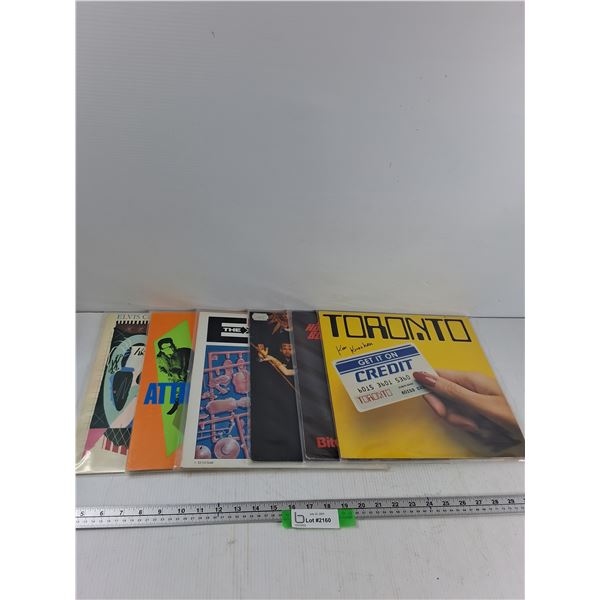 (6) Records - The Extras, The Explorers, One Horse Blue, Misc