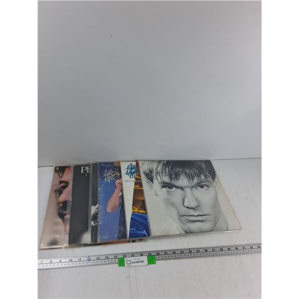 (6) Records - Hurricane Smith, Peter Pringle, Huey Lewis & The News, Misc