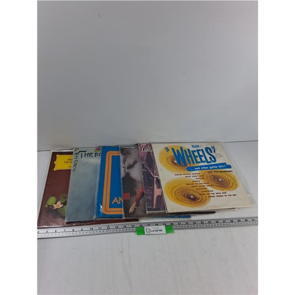 (6) Records - Frank Soda, Linda Ronstadt, The Phantoms, Misc