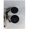 Image 5 : (2) Soap Pumps, (3) Curling Irons, (2) Hairdryer Attachments, Hairbrush - As Is