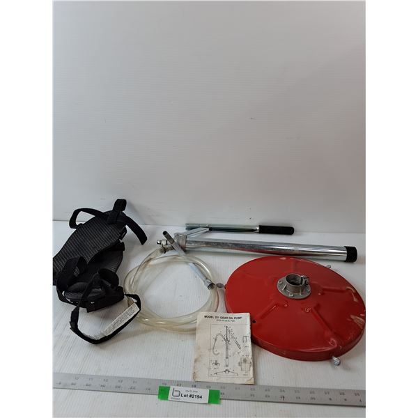 Stabil Icers & Gear Oil Pump Model 321