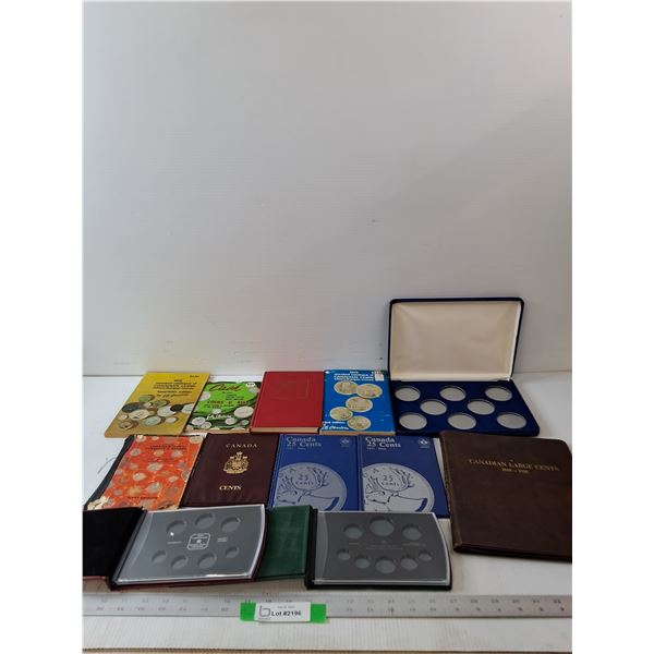 Guide Books For Coins & Coin Holder Books