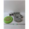 Image 1 : (2)Mi-Fi Micro Speakers, Frisbee And (2) Grey Bags- Comes As Is