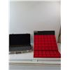 Image 1 : (4)Red Organizers & Case