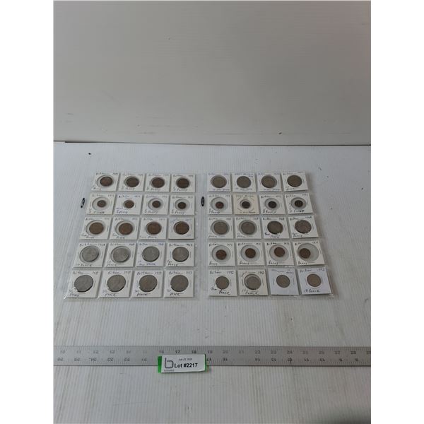 Britain Coins- 1959-1992