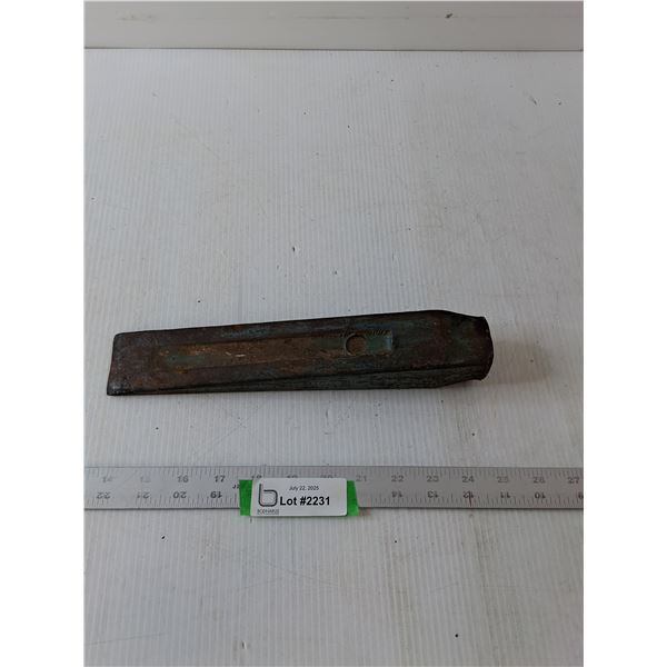 Steel Wedge- 11" x 2"