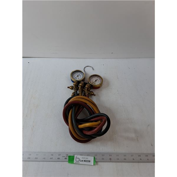 Yellow Jacket Hose & Air gauge