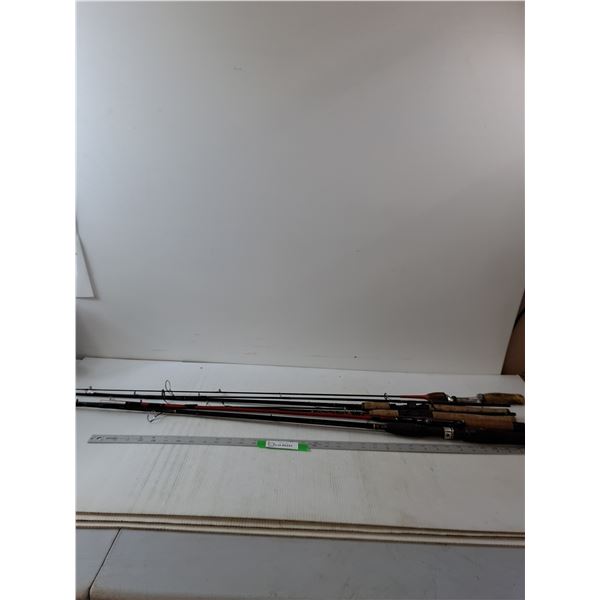 (5) Fishing Rods  -  PICK UP PREFERRED