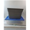Image 1 : (2)Rubbermaid Plastic Storage Bins - 20x14x13" & 23x17x6" - PICK UP ONLY