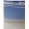 Image 5 : (2)Rubbermaid Plastic Storage Bins - 20x14x13" & 23x17x6" - PICK UP ONLY