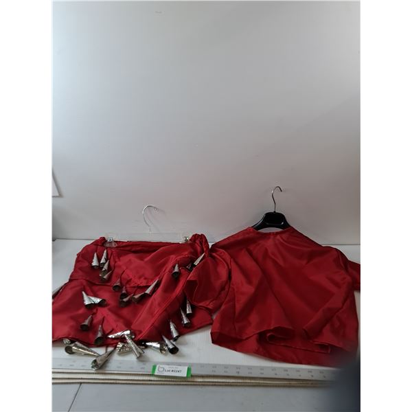 Red Jingle Dress - Size Adult Medium Approx