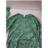 Image 8 : Teal Jingle Dress - Size Child's Medium Approx