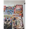 Image 2 : (12) Variety Of Captain America Comics- Cover Ripped On One