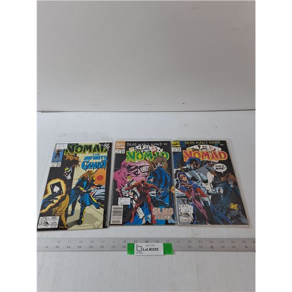 (3) Nomad Comics