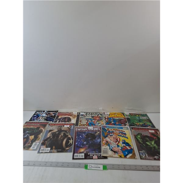 (10) Variety Of Marvel Comics