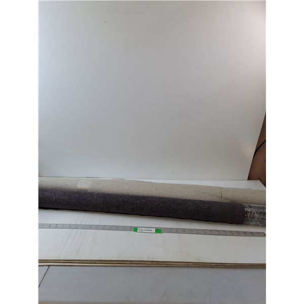 *(2) Rolls Of Dark Red & Brown Vinyl- 55" - CANNOT SHIP