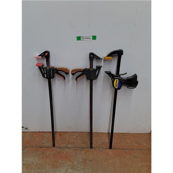 (3) 31" Quick Grip Bar Clamps  -  PICK UP