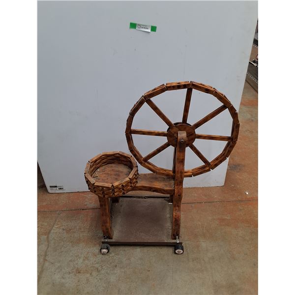 *Wooden Plant Stand - 35" x 29" x 17"  -  CANNOT SHIP