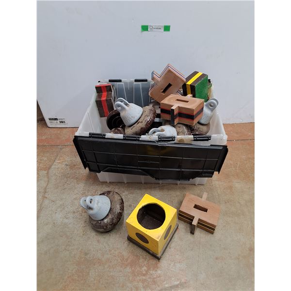 *Mixed Lot of Industrial Machining Fixtures and Mounting Components - Cannot Ship