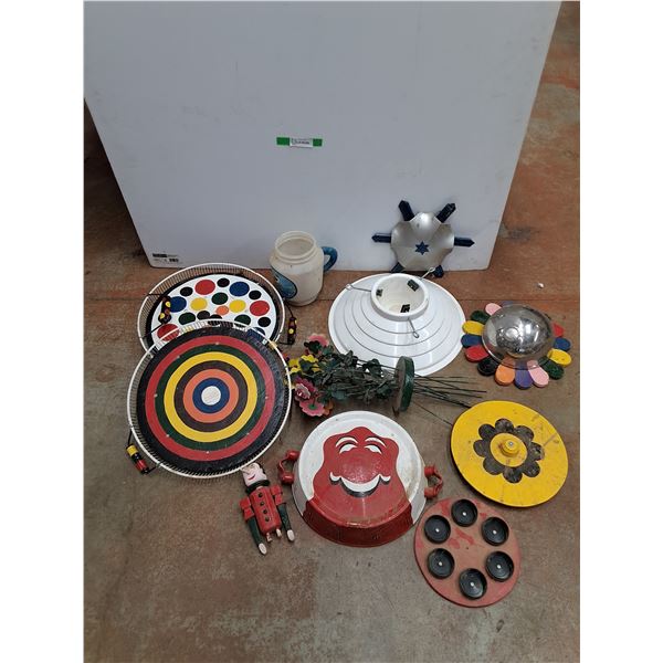 *Christmas Tree Stand, Planter and Various Decorations - PICK UP