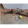Image 2 : Manual Meat Grinders, Santa Decor, Baseball and Fishing Rod - PICK UP