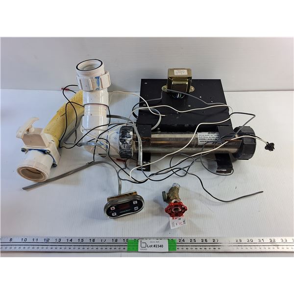 Water Pump, 1/2" Valve and Misc - As Is