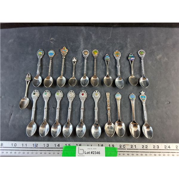 Birthstone & Ontario Souvenir Spoons