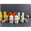 Image 3 : Various Decorative Salt & Pepper Shakers