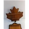 Image 3 : (2) Wooden Souvenir Spoon Display Racks 16" x 15"