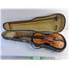 Image 1 : Vintage Violin with 30" Case - Pickup Preferred