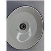 Image 2 : Enamel Ceiling Light Fixture 18" W, As Is
