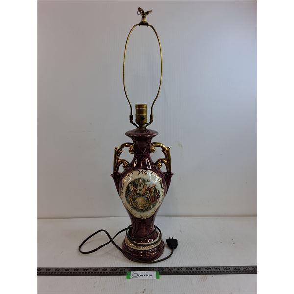 Vintage "Victorian" Table Lamp - No Shade or Power - 26.5" Tall - PICK UP