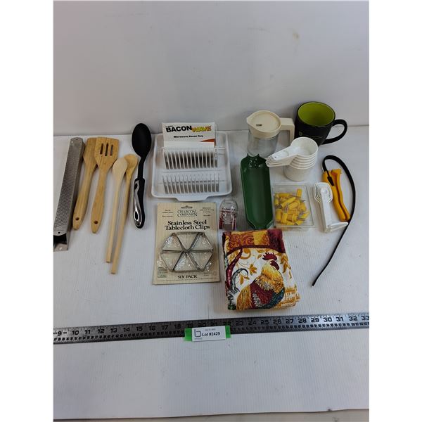 Assorted Kitchen Utensils - Some Appear Unused