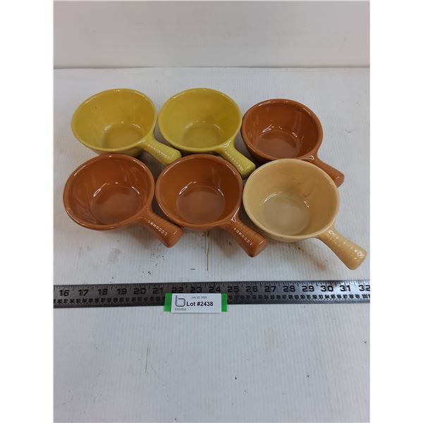 (6) Stoneware Soup Bowls